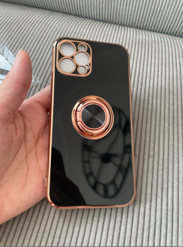Aurelius Luxury Magnetic Ring Holder iPhone Case photo review